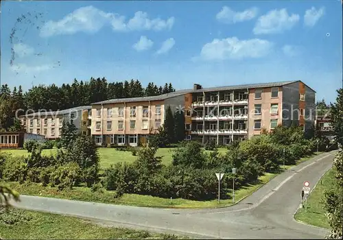 Bad Steben LVA Sanatorium Frankenwarte im Frankenwald Kat. Bad Steben