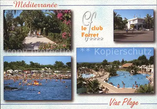 Vias Plage Club Farret Promenade Swimming Pool Strand