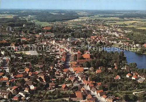 Preetz Holstein Luftkurort Holsteinische Schweiz Fliegeraufnahme Kat. Preetz