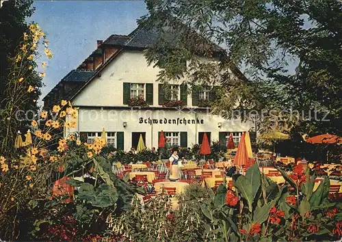 Insel Mainau Schwedenschenke Gaststaette Restaurant Kat. Konstanz Bodensee