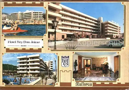 Santa Ponsa Mallorca Islas Baleares Hotel Rey Don Jaime Swimming Pool Strand Kat. Calvia