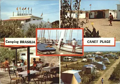 Canet Plage Camping Caravaning Brasilia Restaurant Kat. Canet en Roussillon