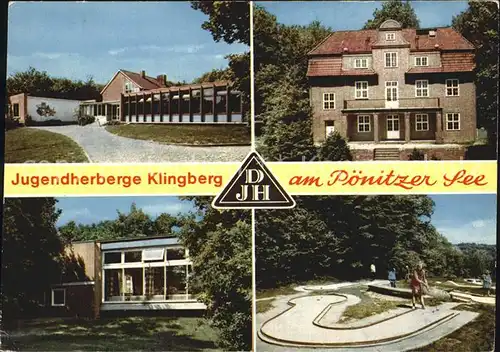 Klingberg Jugendherberge am Poenitzer See Minigolf Kat. Scharbeutz