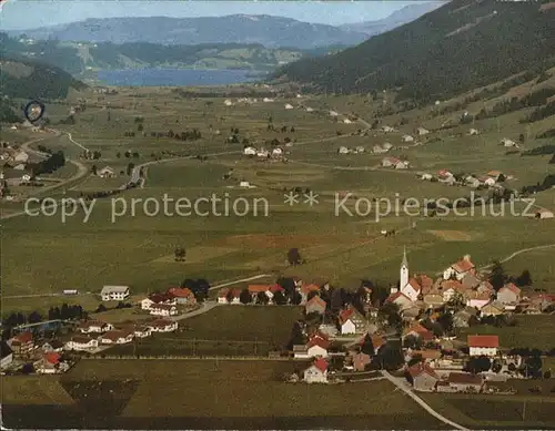 Thalkirchdorf mit Alpsee Fliegeraufnahme Kat. Oberstaufen