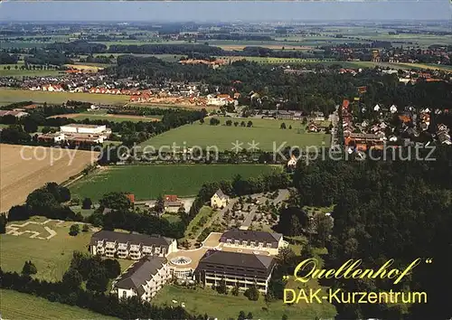 Bad Sassendorf DAK Kurzentrum Quellenhof Fliegeraufnahme Kat. Bad Sassendorf