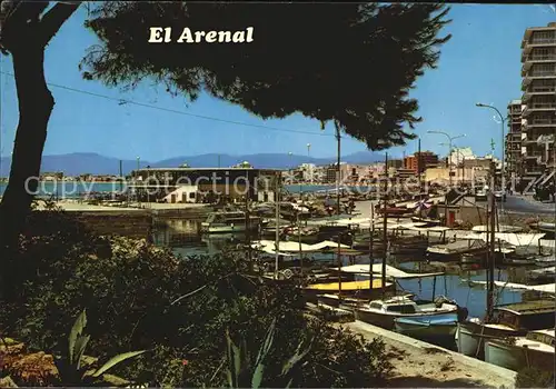 El Arenal Mallorca Detalle del desembarcadero Puerto Hafen Kat. S Arenal