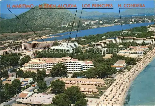 Bahia de Alcudia Vista aerea