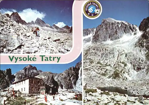 Vysoke Tatry Berghaus Hohe Tatra Kat. Slowakische Republik