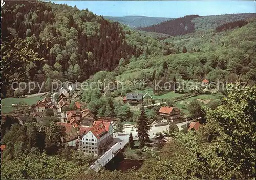 Treseburg Harz Panorama Kat. Treseburg