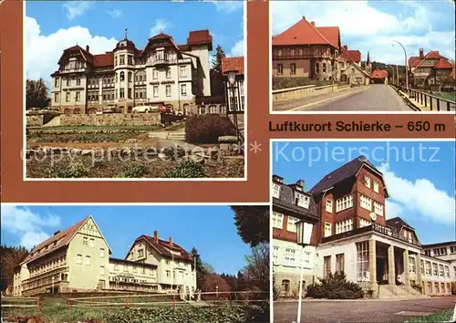 Schierke Harz FDGB Erholungsheim Brockenstrasse Hotel Heinrich Heine Kat. Schierke Brocken