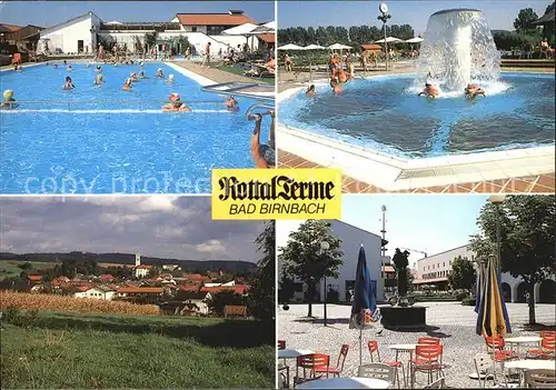 Bad Birnbach Rottal Terme Dreilaendereck Platz Denkmal Gesamtansicht Kat. Bad Birnbach