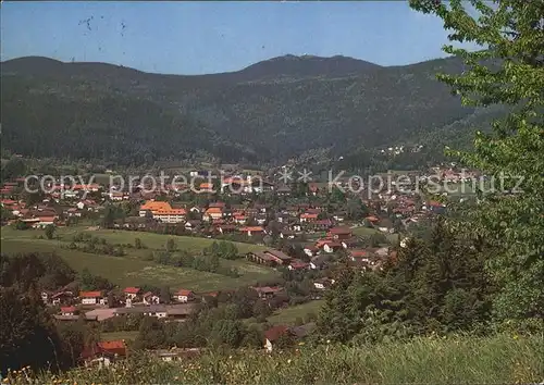 Bodenmais Panorama Hoehenluftkurort Bayerischer Wald Grosser Arber Kat. Bodenmais