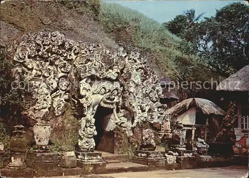 Bali Indonesien Gua Gadjah elephant cave 17th century Kat. Bali
