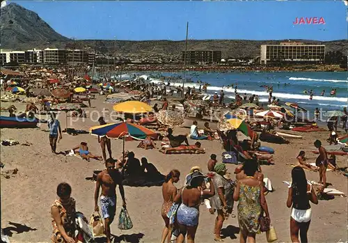 Javea Playa del Arenal Strand Kat. Spanien