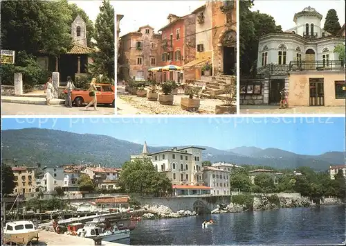 Lovran Teilansichten Hafen Kat. Kroatien
