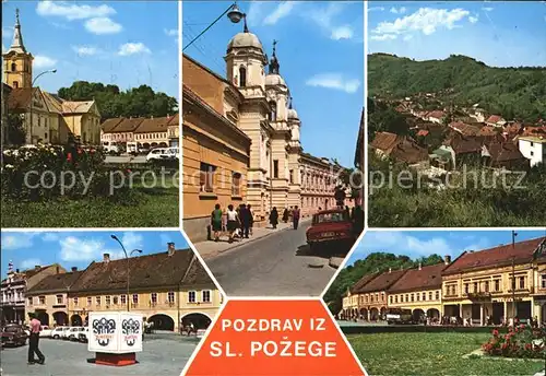 Slavonska Pozega Teilansichten Innenstadt