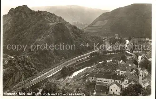 Altenahr Teufelsloch und Schwarzes Kreuz Kat. Altenahr