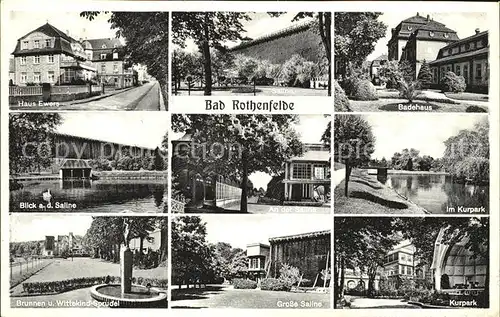 Bad Rothenfelde Badehaus Kurpark Saline Kat. Bad Rothenfelde