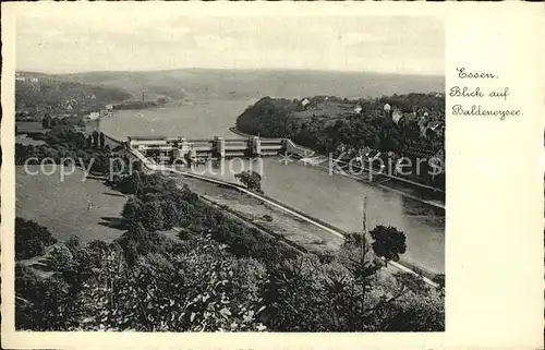 Essen Ruhr mit Baldeneysee Kat. Essen