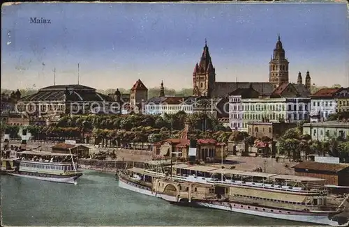 Mainz Rhein Rheinpartie