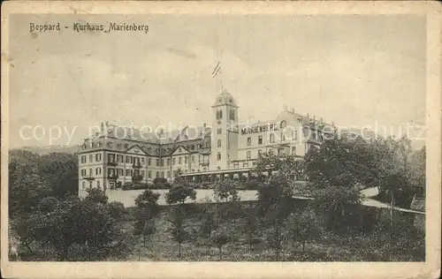 Boppard Rhein Kurhaus Marienburg Kat. Boppard