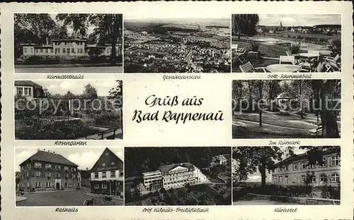 Bad Rappenau Kurmittelhaus Kurhotel Kurpark Kat. Bad Rappenau