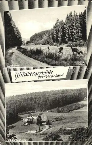 Wildbergerhuette Oberbergisches Land Erholungsheim Kat. Reichshof
