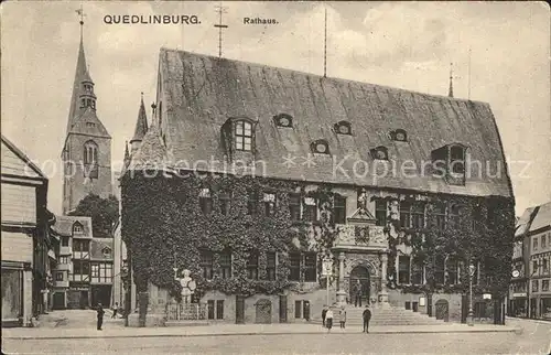 Quedlinburg Rathaus Kat. Quedlinburg