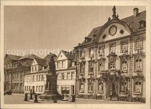 Offenburg Rathaus und Landratsamt Kat. Offenburg