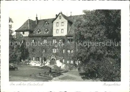 Lauterbach Hessen Burgschloss Kat. Lauterbach (Hessen)