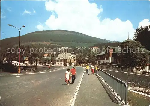 Spindleruv Mlyn Spindlermuehle Krkononse Brueckenpartie Kat. Trutnov