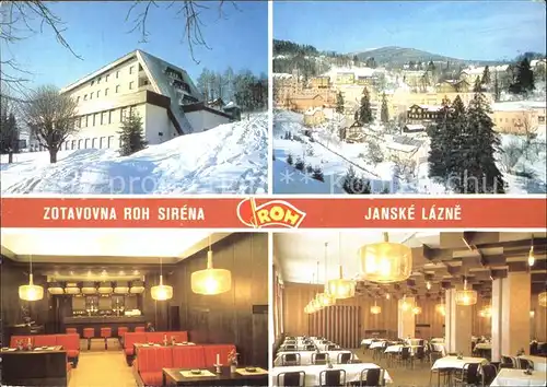 Janske Lazne Krkonose Restaurant Kat. Johannisbad