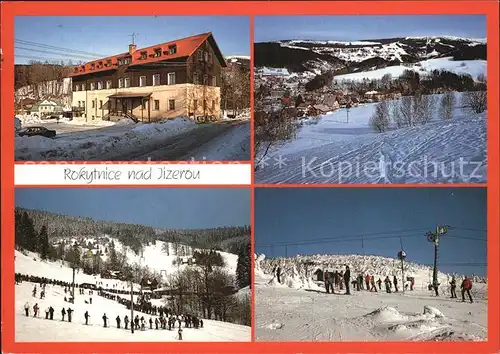 Jizerou Skigebiet Kat. Tschechische Republik