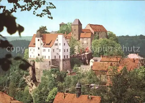 Hohnstein Saechsische Schweiz Burg Kat. Hohnstein