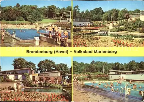 Brandenburg Havel Volksbad Marienberg Kat. Brandenburg
