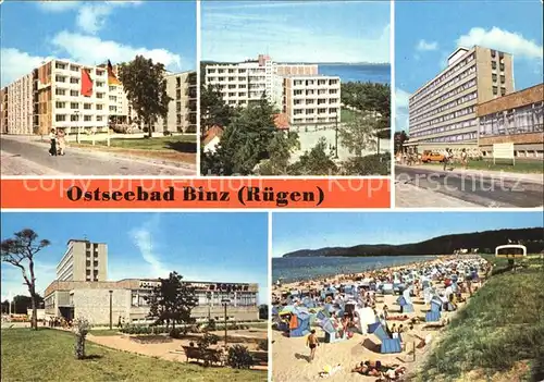 Binz Ruegen Erholungsheime Strand Kat. Binz