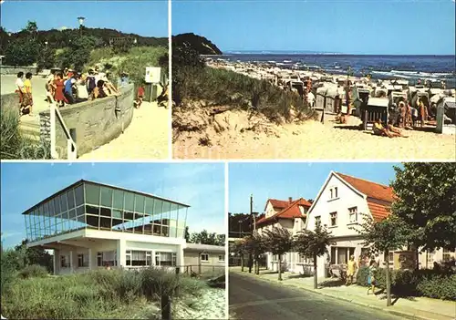 Baabe Ostseebad Ruegen Rondell Strand Erholungsheim Restaurant Inselparadies Kat. Baabe