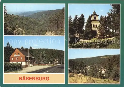 Baerenburg Sachsen mit Ortsteilen Kat. Altenberg
