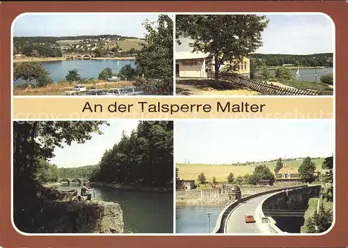 Talsperre Malter Seifersdorf Restaurant Strandperle Taennichgrund Staumauer