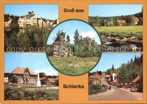 Schierke Harz Bode Die Schnarcher Kurpark Kirchberg Kat. Schierke Brocken