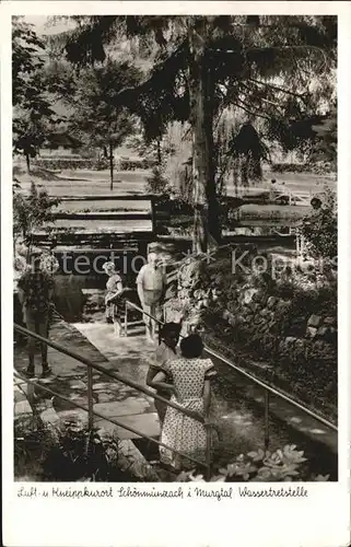 Schoenmuenzach Wassertretstelle Kat. Baiersbronn