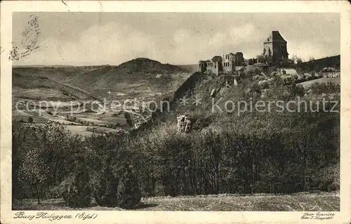 Nideggen Eifel Burg Nideggen Kat. Nideggen