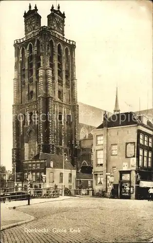 Dordrecht Grote Kerk Kat. Dordrecht