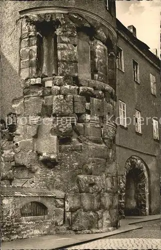 Regensburg Porta praetoria des Roemischen Castells Castra Regina / Regensburg /Regensburg LKR