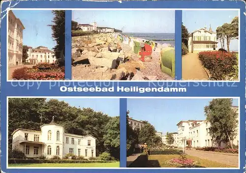 Heiligendamm Ostseebad Maxim Gorki Haus Strand Haus Weimar Haus Dresden Haus Mecklenburg Kat. Bad Doberan