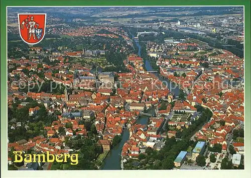 Bamberg Fliegeraufnahme Kat. Bamberg