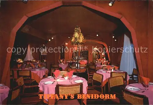 Benidorm Restaurante Tiffanys Kat. Costa Blanca Spanien