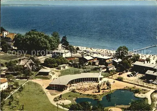 Haffkrug Ostseebad Fliegeraufnahme Kat. Scharbeutz