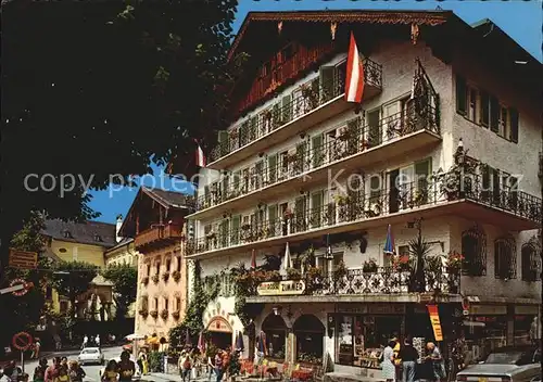 St Wolfgang Wolfgangsee Hotel Zum Schwarzen Roessl Kat. St. Wolfgang im Salzkammergut