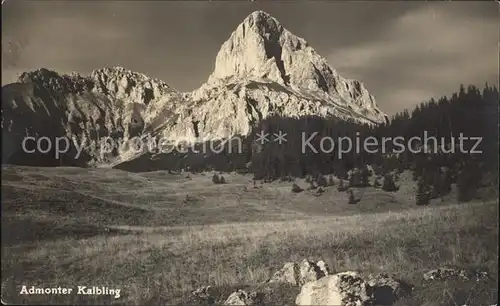 Admont Steiermark Admonter Kalbling Ennstaler Alpen Nationalpark Gesaeuse Kat. Admont